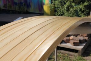 Accoya Curved glulam battens